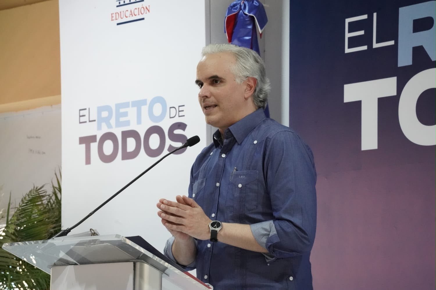 Gobierno inaugura Escuela Básica José Valentín Pérez Castro en beneficio de cientos de estudiantes en La Noriega, Santiago 