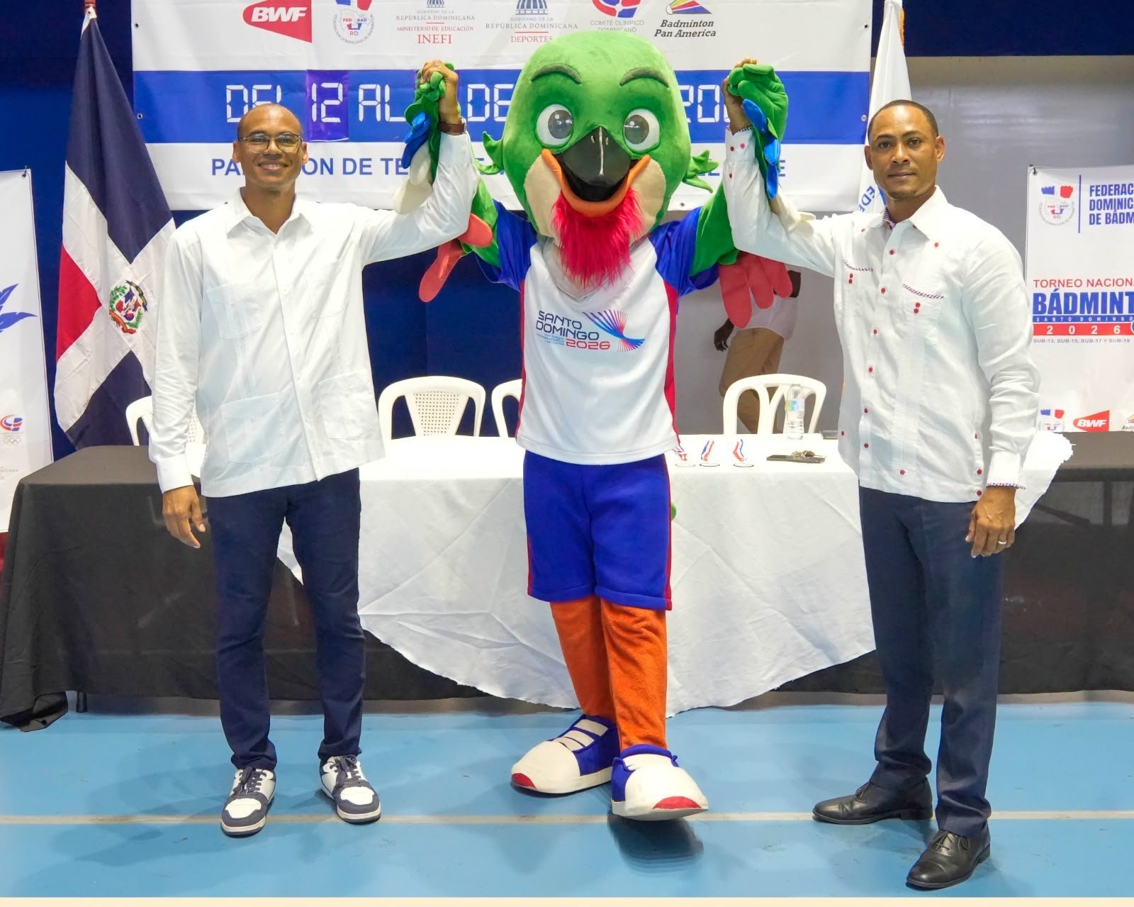 Federación Dominicana de Bádminton inició este sábado el Torneo Nacional Santo Domingo 2026 en el Parque del Este