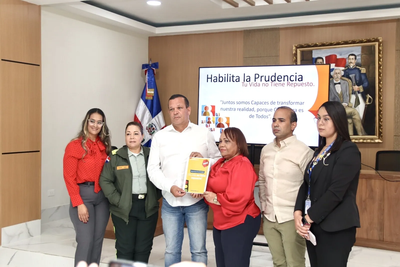 Constanza une sus instituciones para proteger la vida con el lanzamiento de la campaña “Habilita la Prudencia: Tu Vida No Tiene Repuesto 