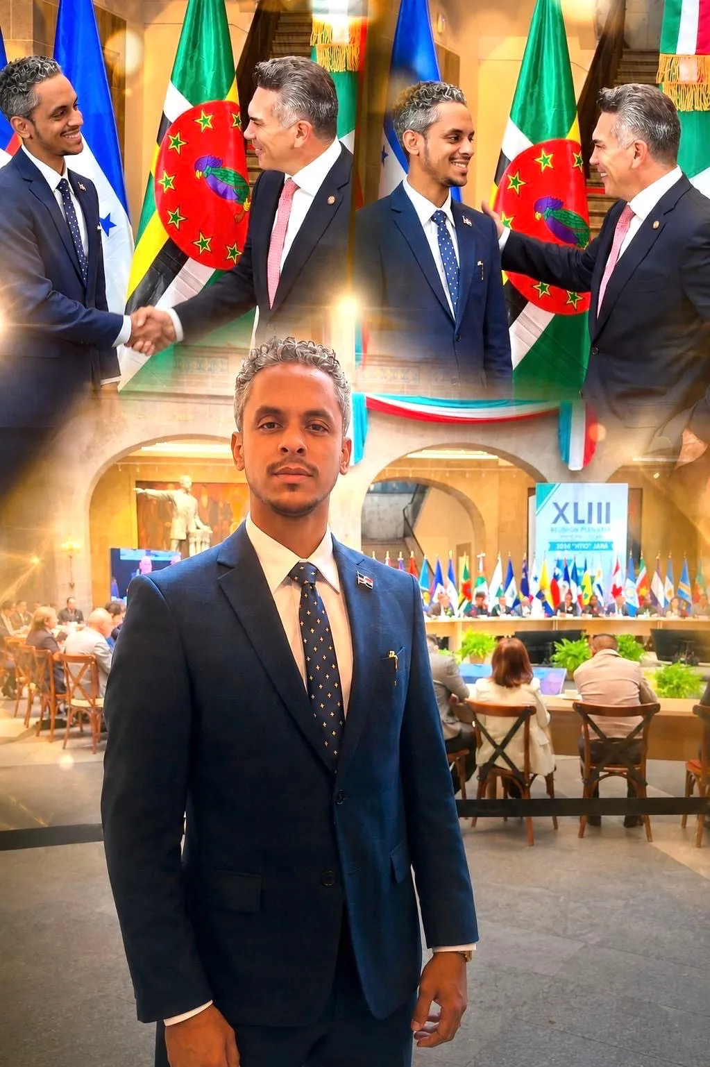El dominicano Juan Vargas Suárez es electo Secretario General de la COPPPAL Juvenil en México
