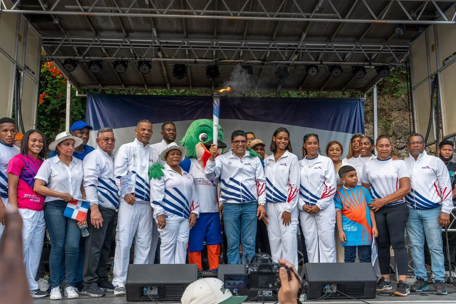 Santo Domingo Este recibe la antorcha de los XXV Juegos Centroamericanos y del Caribe Santo Domingo 2026