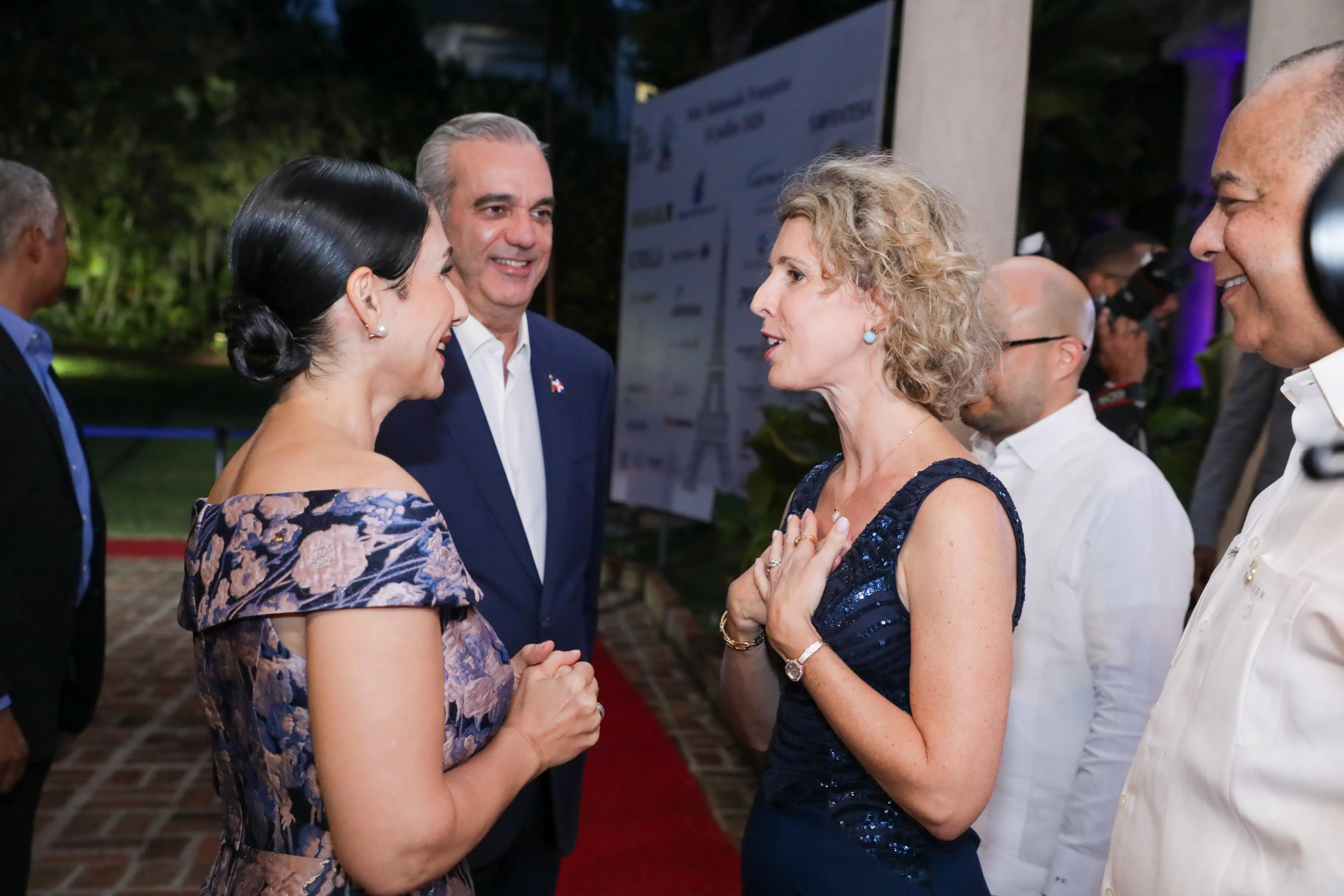 Presidente Abinader y primera dama participan en la celebración de la Fiesta Nacional de Francia y reafirman sólida relación bilateral