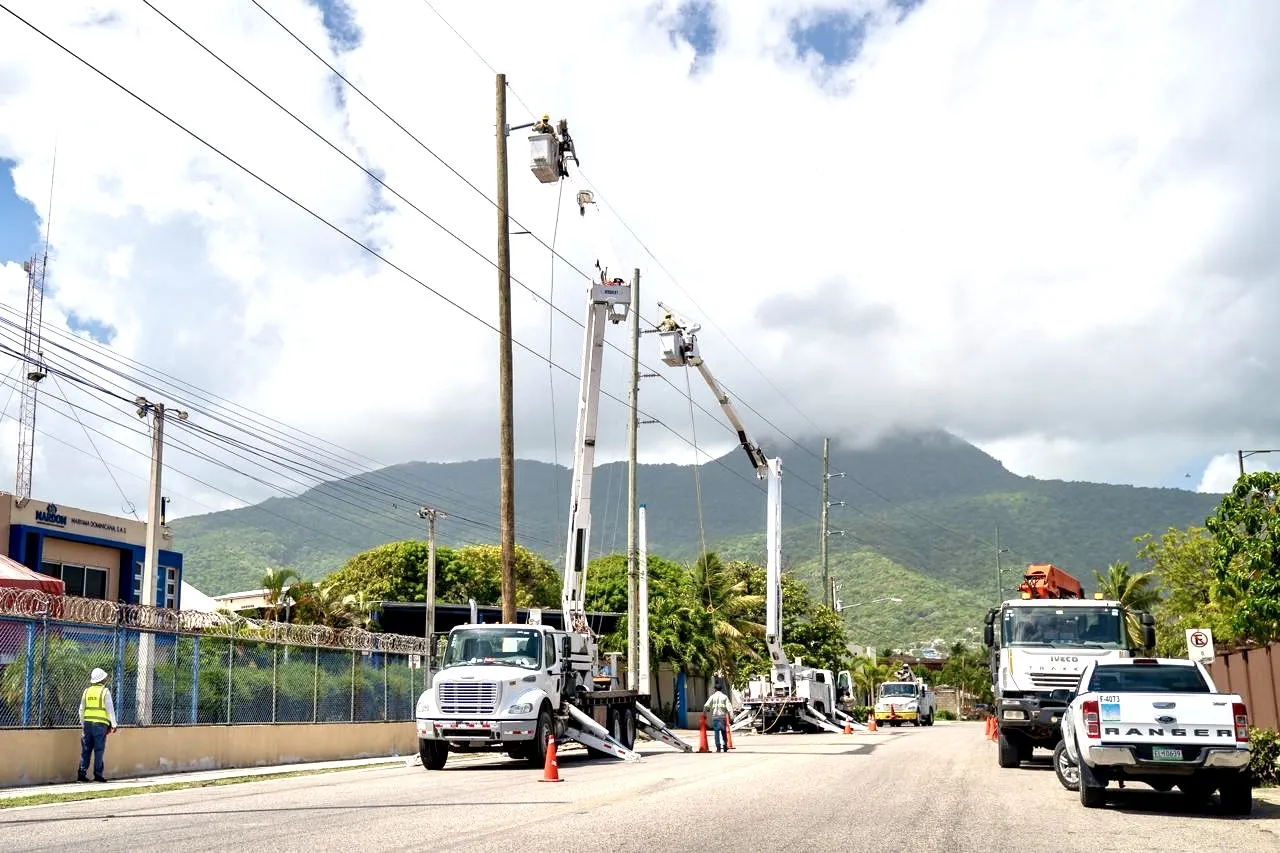 ETED alcanza 95 % de avance en estructuras del proyecto de reconducción de línea en Puerto Plata y ejecutará este sábado la tercera etapa 