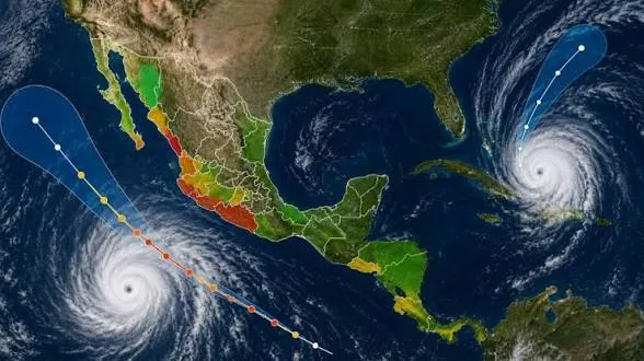 El huracán Fausto y la tormenta Bertha activan la temporada ciclónica
