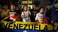 Antes de diálogo entre gobierno y opositores, manifestantes exigen elecciones en Venezuela