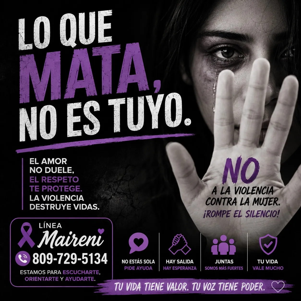 A 11 meses del vil asesinato de Maireni Tiburcio Heredia, nace la Línea Maireni: una esperanza para salvar vidas 