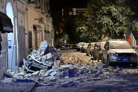 Se elevan a 21 los heridos por el sismo de 4.7 que sacudió la provincia de Nápoles