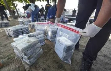 Los decomisos de drogas aumentaron 34 % en el primer semestre del 2026