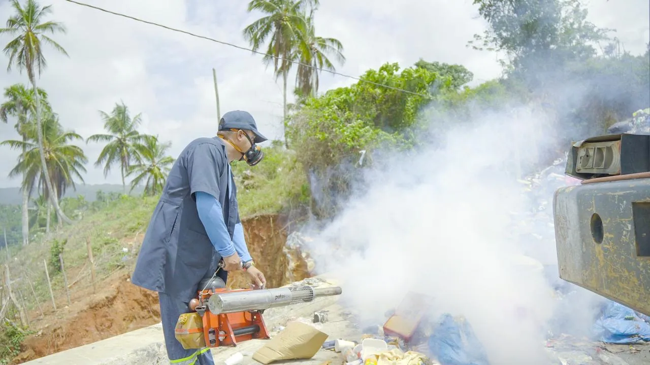 Eco5RD fortalece jornada de fumigación en estaciones de transferencia, pesaje y zonas cercanas