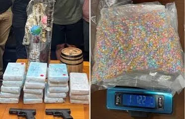 Autoridades mexicanas incautan 120 kilos de fentanilo ligados a grupo criminal 'Los Rusos'