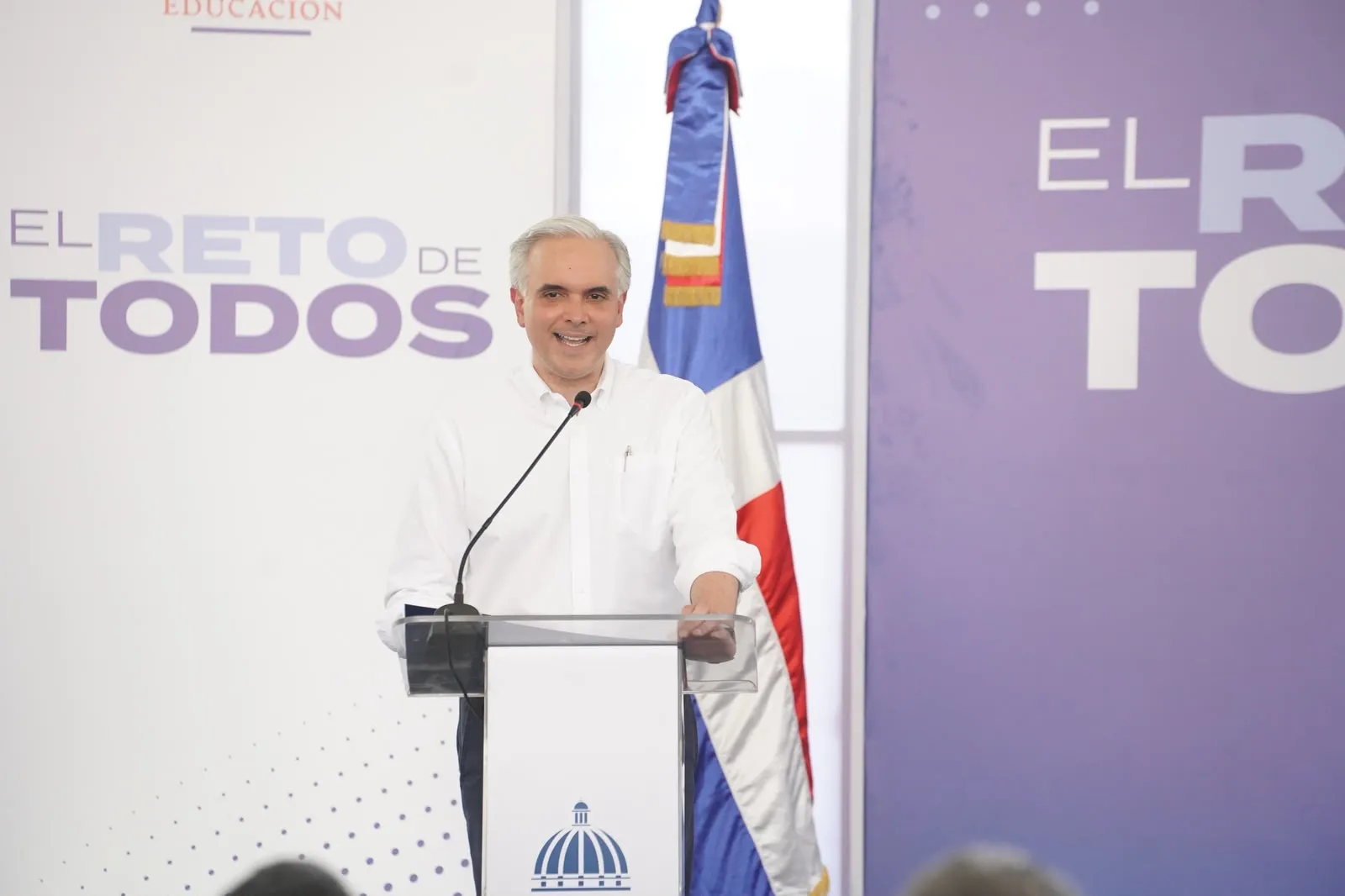Presidente Luis Abinader llama a toda la comunidad educativa a respaldar inicio del año escolar 