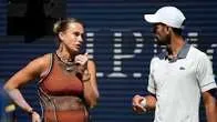 Djokovic y Sabalenka caen en su debut en el dobles mixto del US Open