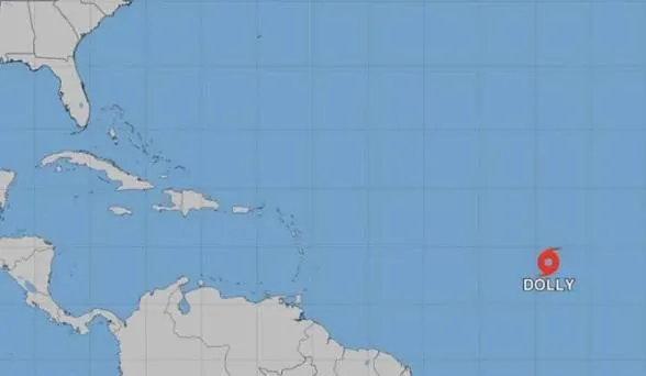 Tormenta tropical Dolly aún no representa una amenaza para República Dominicana