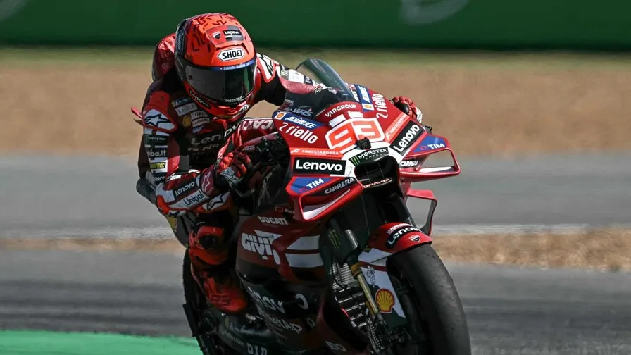 Marc Márquez se lleva la carrera esprint del GP de Aragón