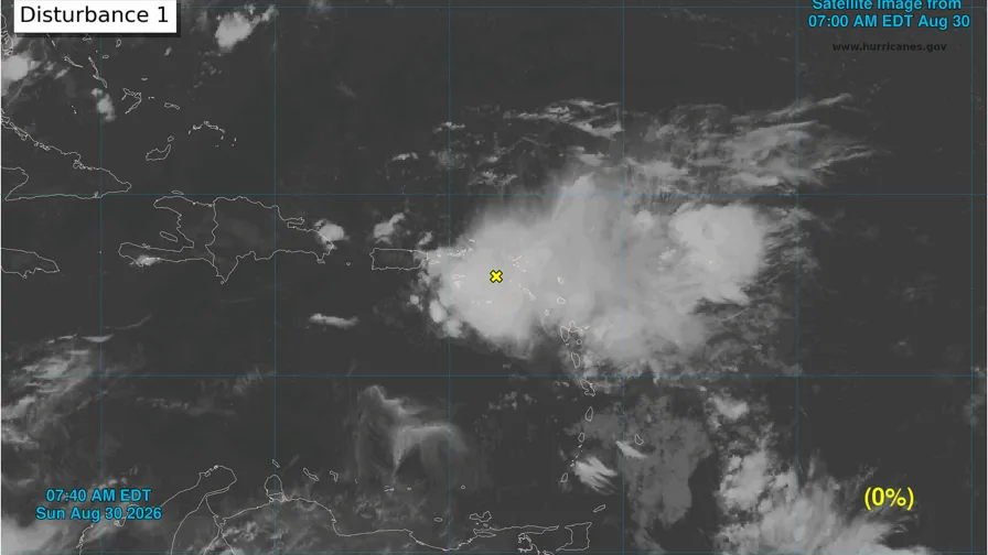 Indomet pronostica lluvias en algunas partes del país por la aproximación de los remanentes de Dolly