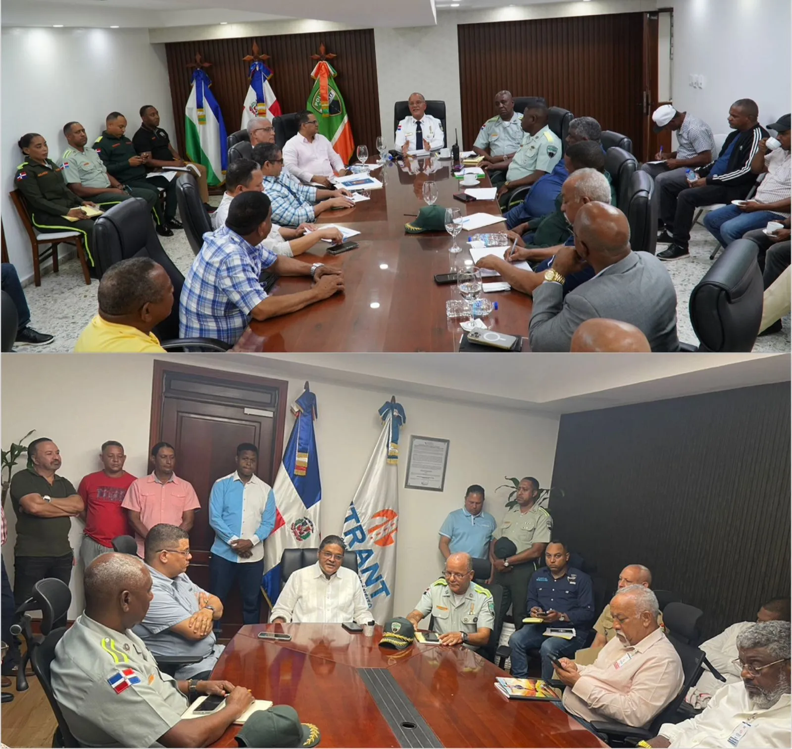 DIGESETT e INTRANT coordinan con operadores del transporte público acciones para mejorar movilidad en el km 9