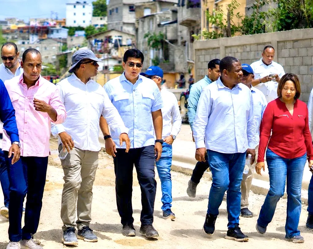 Diputados SDO destacan avance en saneamiento cañadas ejecuta la CAASD en ese municipio