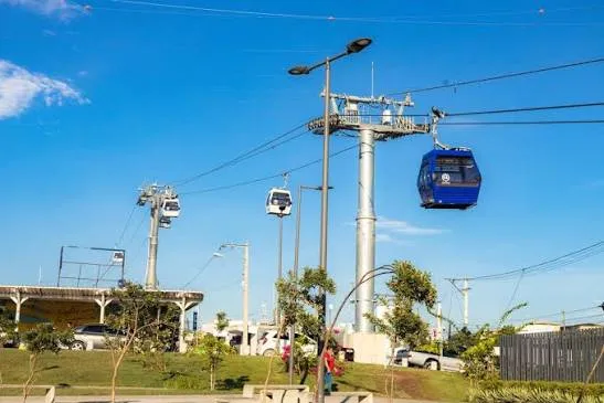 Teleférico Los Alcarrizos suspende operaciones como medida preventiva