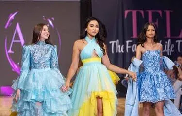 Leticia Lasose lleva el universo de Aurora Dresses a New York Fashion Week con "Sophia"