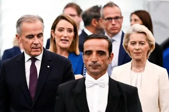 Carney desoye las amenazas de Trump y celebra "nueva alianza" de Canadá con la UE