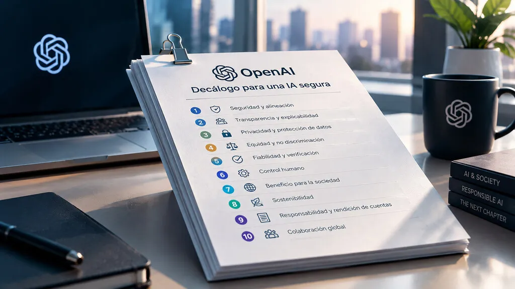 Tras las advertencias de Anthropic, OpenAI presenta su propio plan para una IA segura