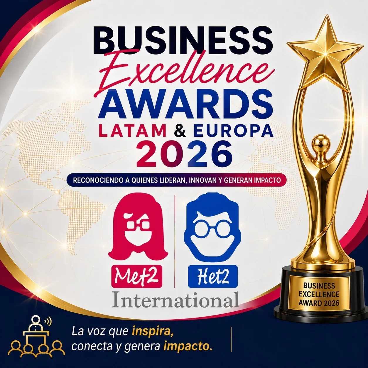 Business Excellence Awards 2026 reconoce el talento,la trayectoria y el liderazgo de profesionales de distintas áreas 