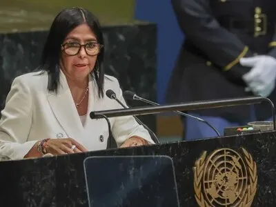 Delcy Rodríguez dice en la ONU que habrá elecciones en Venezuela