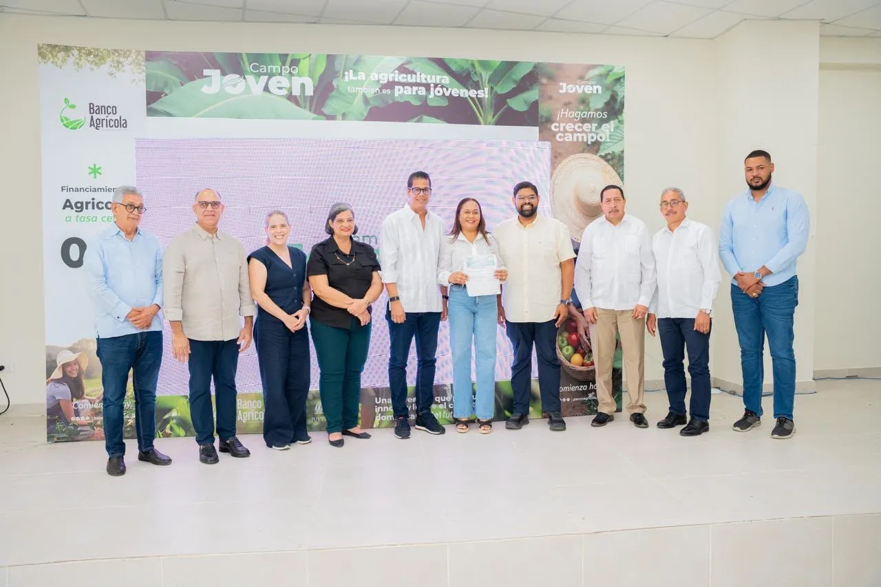 Campo Joven lleva casi RD$3 millones a tasa cero a jóvenes productores de Hato Mayor
