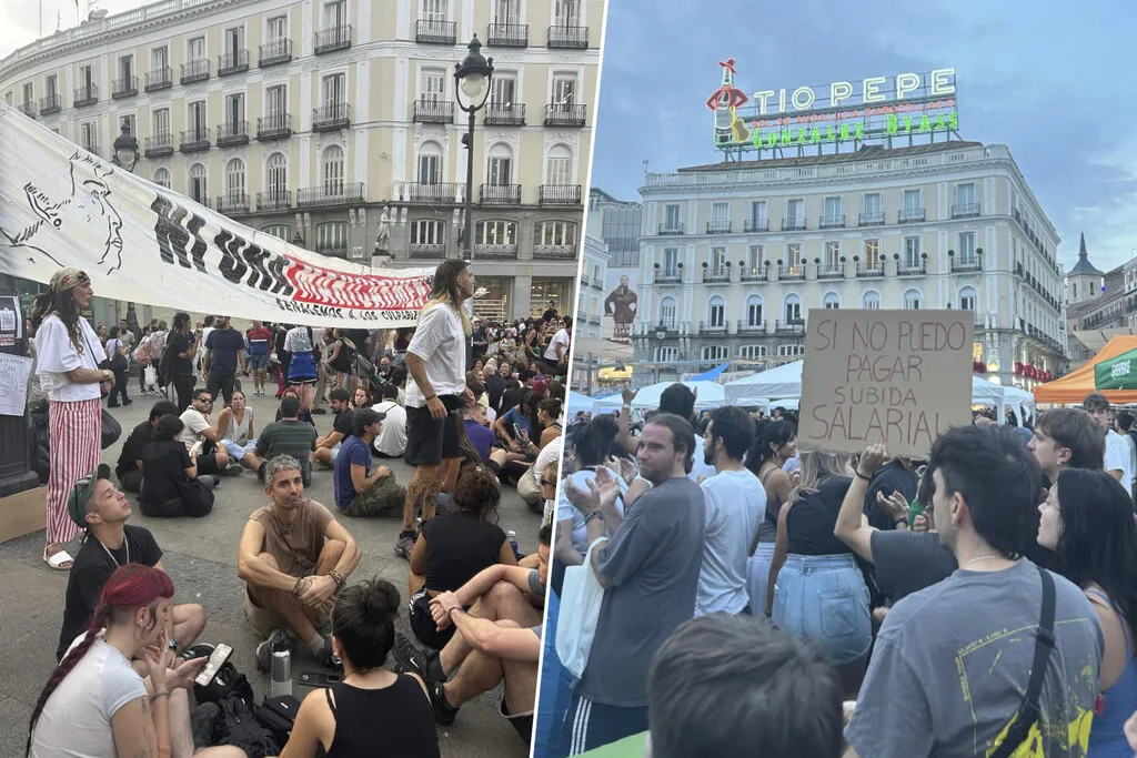 Hace 15 años, el 15M alumbró un movimiento de izquierdas masivo en España. Hoy una acampada en Sol intenta repetirlo