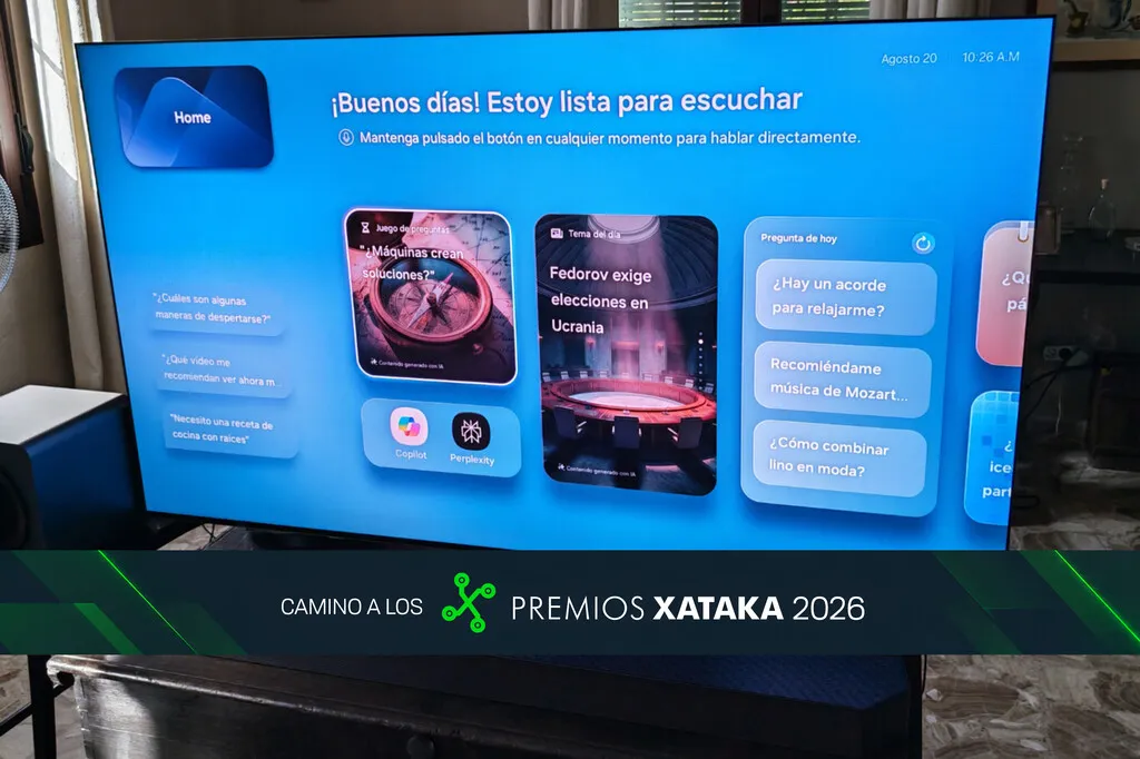 Nuestra tele de dentro de cinco años se está fraguando ya hoy, y este 2026 hemos visto muchos avances que queremos ya en nuestro salón