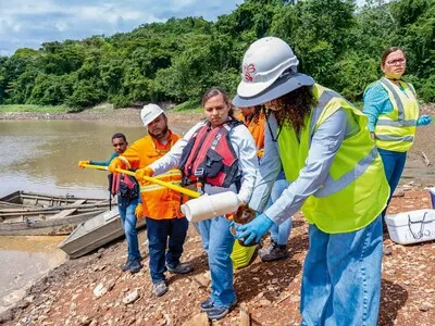 Barrick Pueblo Viejo realiza monitoreo ambiental
