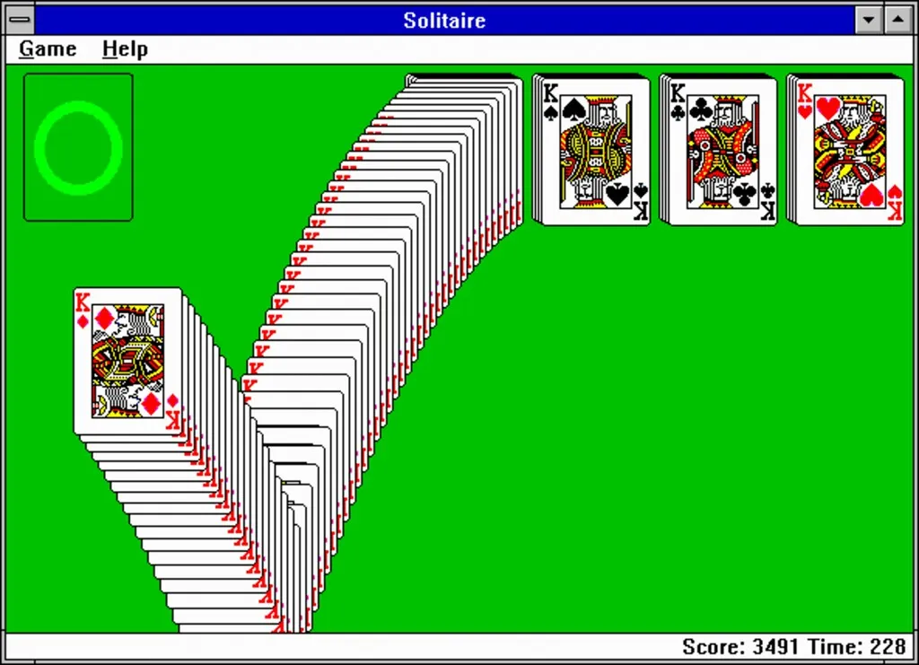 La historia del Solitario, la simple aplicación de cartas que llegó a ser la herramienta más utilizada en Windows