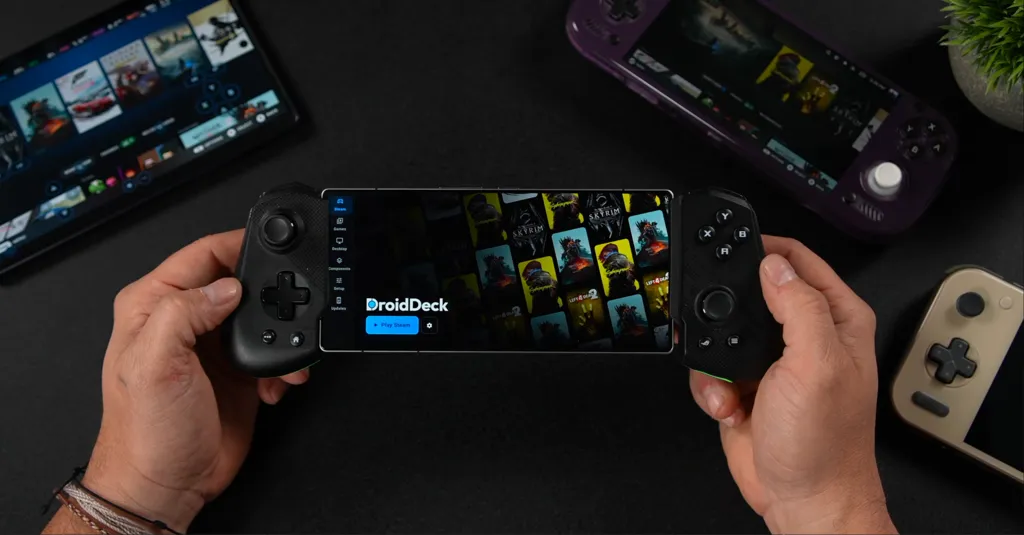 DroidDeck convierte tu móvil Android en una Steam Deck para jugar a juegos de PC en local y sin streaming: así funciona