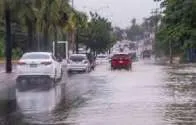 El Gran Santo Domingo amanece bajo agua; el COE amplía a 9 las provincias en alerta amarilla