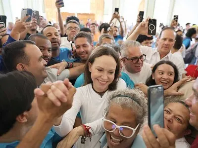 María Corina Machado ya se encuentra de regreso en Venezuela