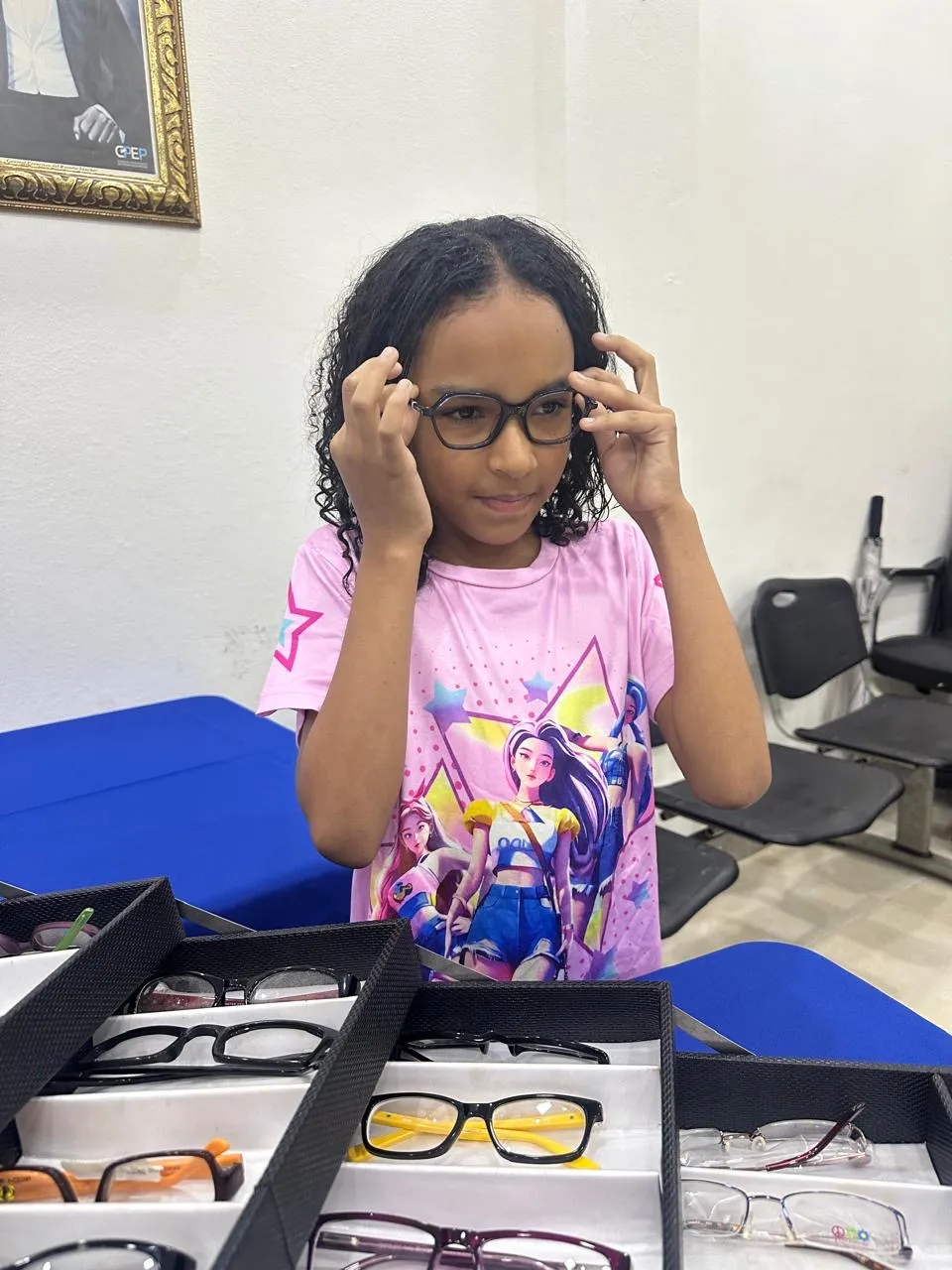 Junta Municipal de San Luis, Concejo de Vocales y Fundación Denfi realizan operativo de salud visual para niños 