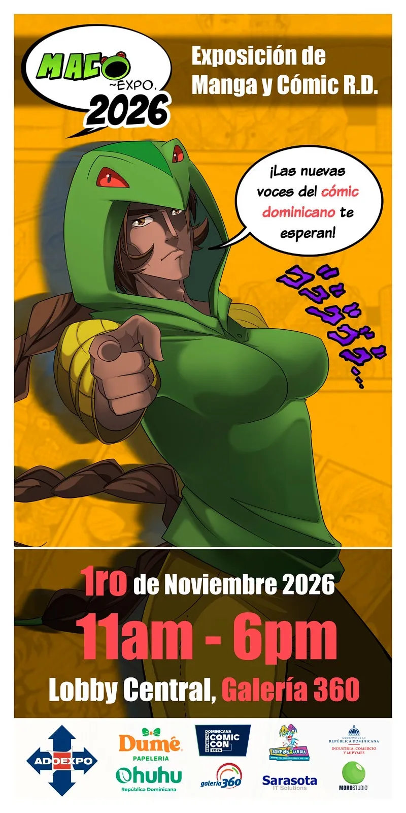 MaCo Expo 2026 celebra 12 años impulsando el talento emergente del cómic dominicano
