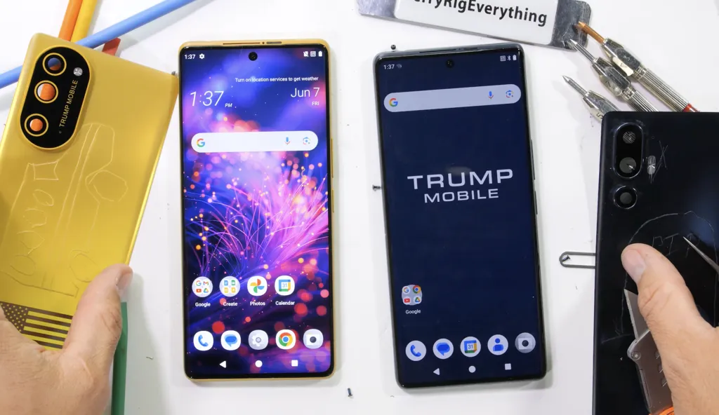 El Trump Mobile ya está aquí y presume de ser 100% hecho en EEUU. Literalmente es un HTC chino de 2024