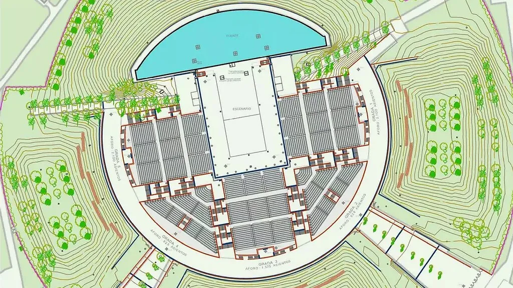 El Ayuntamiento de Madrid abre concurso para privatizar por 35 años el auditorio abandonado del parque Juan Carlos I